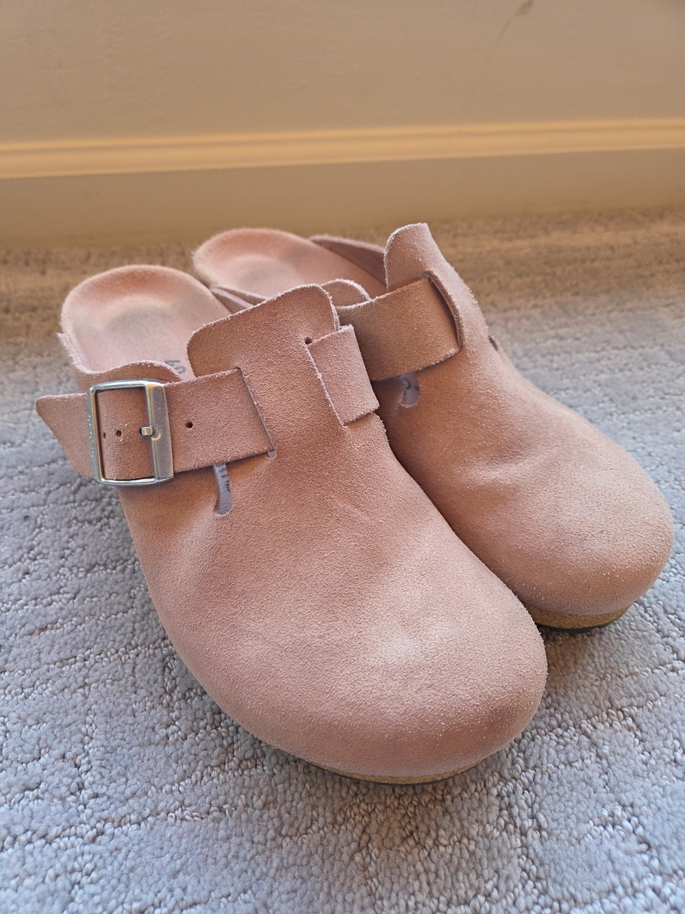 Papillio by Birkenstock Franny Mary Jane Platform Clogs – Lavender Blush